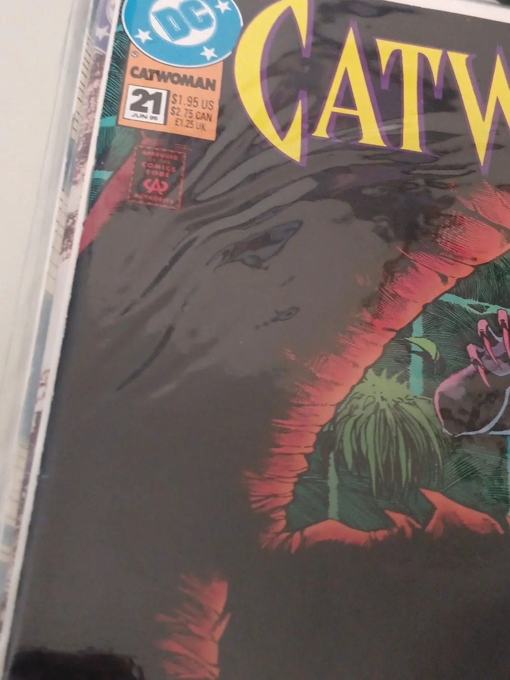 DC Comics Catwoman Comic Book - Purple, Black, Green, Red - Picture 2 of 2